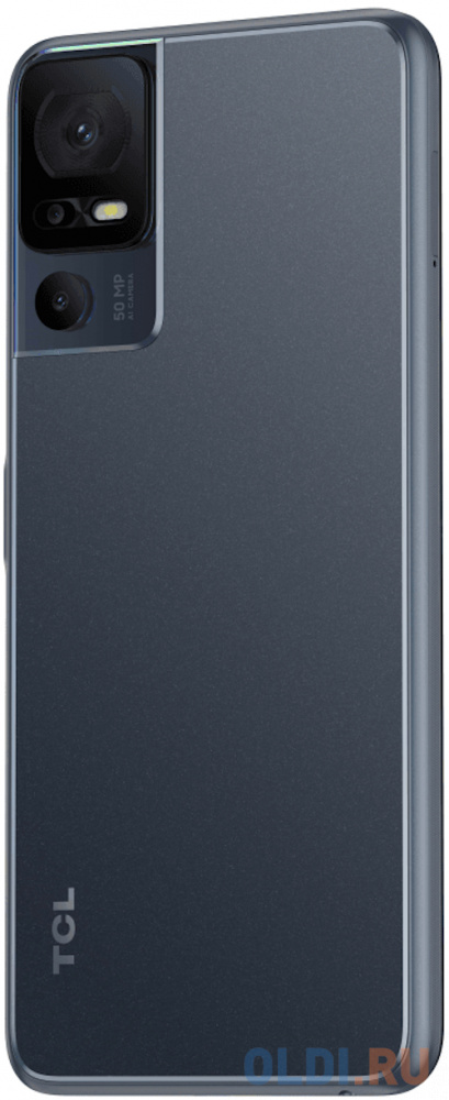 TCL 40SE Dark Grey, 17,15 см (6.75") 720x1600, 4x2.3ГГц + 4x1.8ГГц, 8 Core, 6GB RAM, 256GB, 1 ТБ, 50 МП + 2 МП + 2 МП/8Mpix, 2 Sim, 2G, 3G, LTE, в Москвe