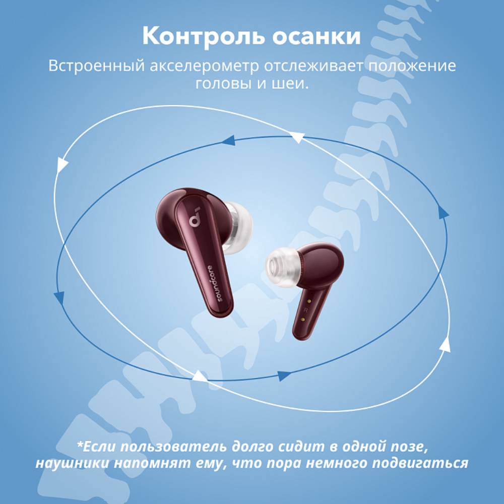 Беспроводные наушники с микрофоном Anker