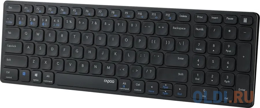 Клавиатура Rapoo E9700M Grey Радио Bluetooth в Москвe