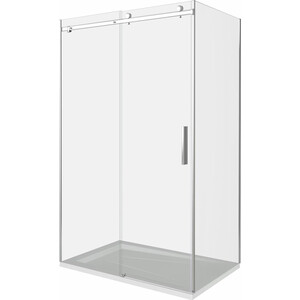 Душевой уголок Good Door Altair WTW+SP 130х80 прозрачный, хром (WTW+SP-130-80-C-CH)