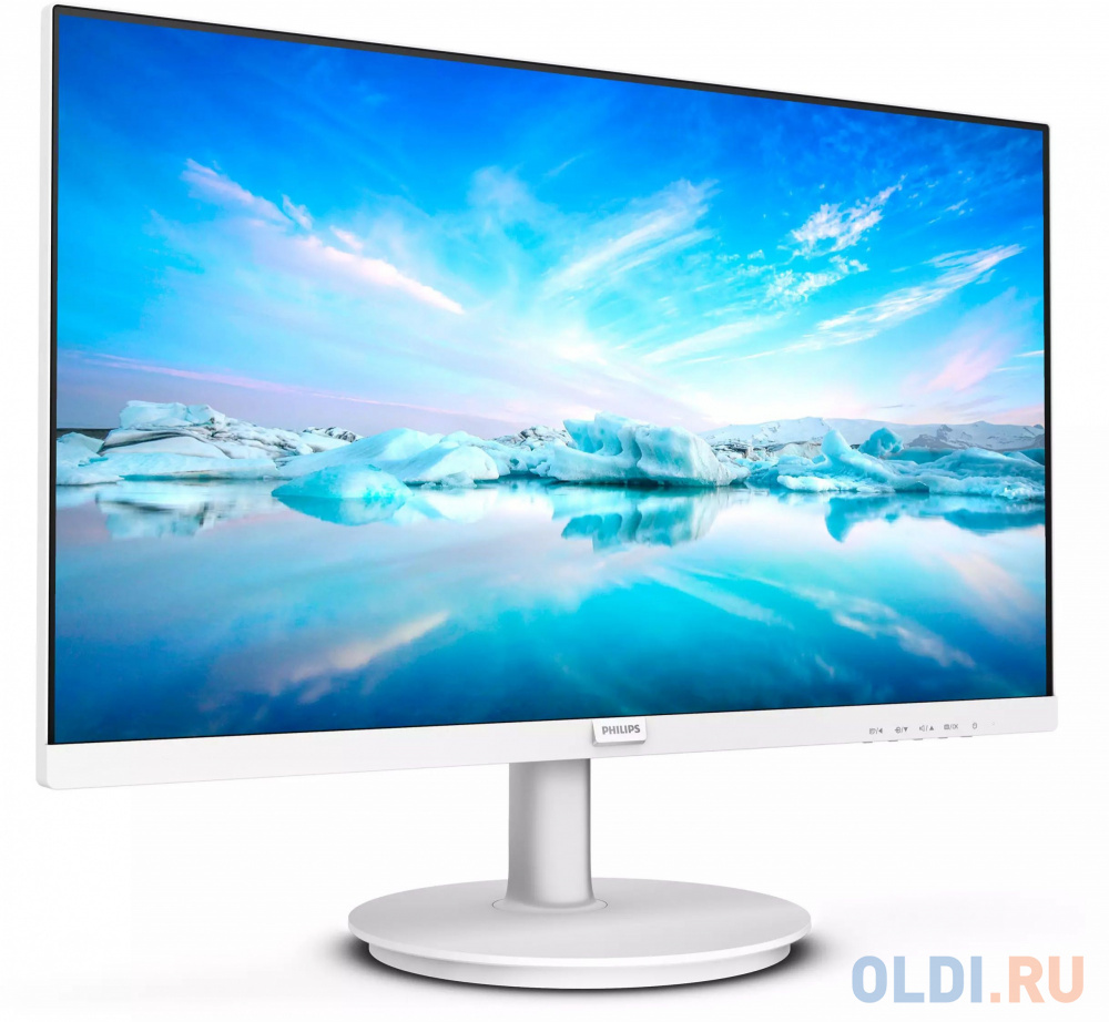 Монитор Philips 23.8" 241V8AW/01 белый IPS LED 4ms 16:9 HDMI матовая 250cd 1920x1080 75Hz VGA FHD