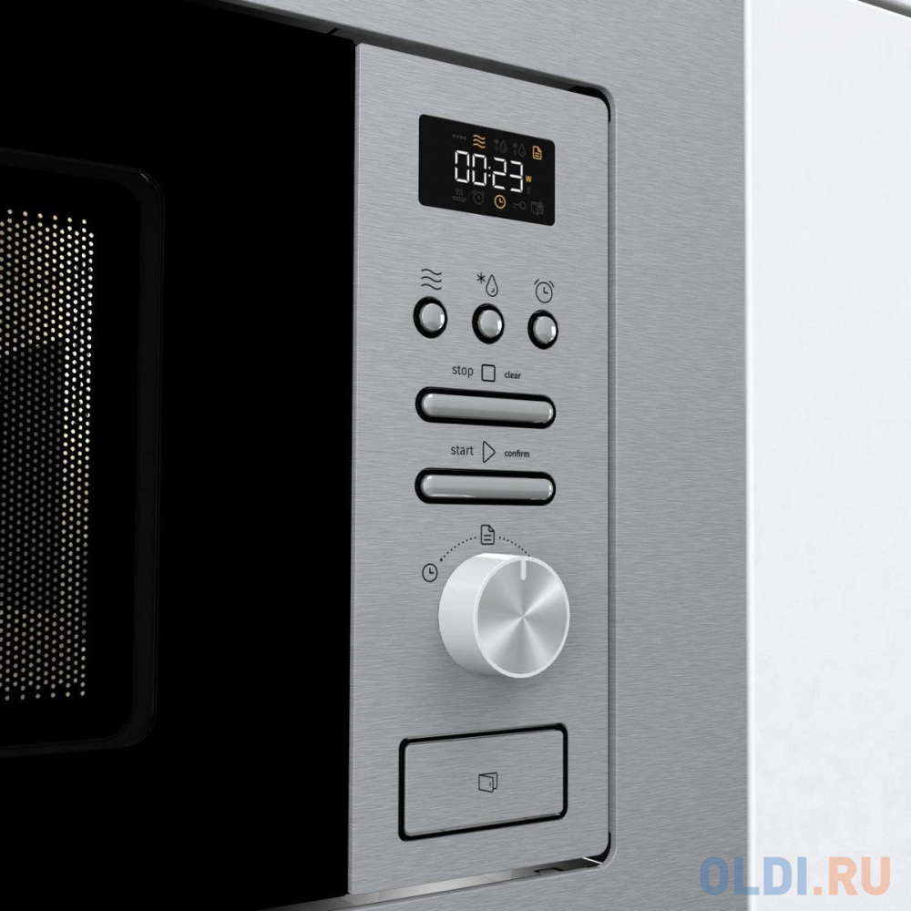 Микроволновая печь Gorenje BMI201AG1X 20л. 800Вт нержавеющая сталь/черный (встраиваемая)