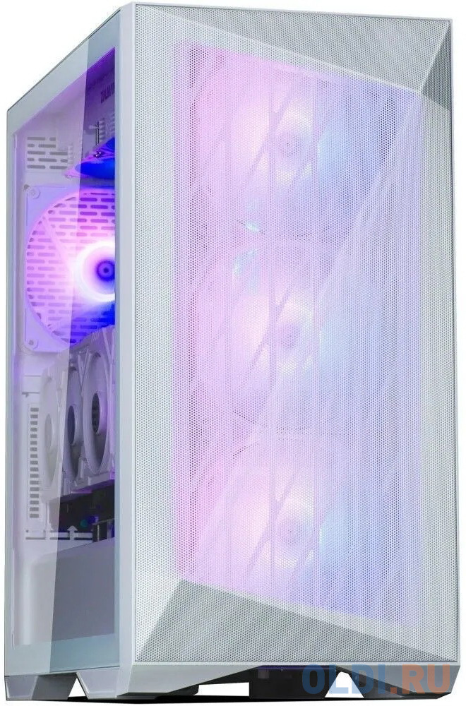 Корпус MidiTower Zalman Z9 Iceberg MS white (ATX, без БП, ARGB, 2xUSB2.0 Type-A + USB3.2 Type-C) (Zalman Z9 Iceberg MS)