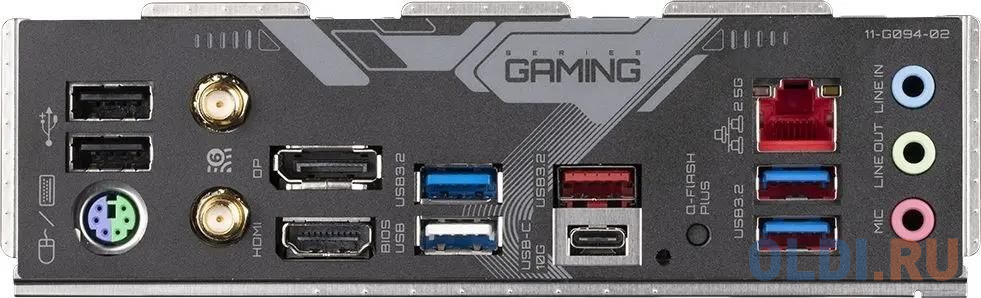 GIGABYTE B650 GAMING X AX V2, AM5, B650, 4*DDR5, DP+HDMI,  4 SATA 6 Гб/с, M2, Audio, Gb LAN, USB 3.2, USB 2.0, Type-C, COM*1 header, ATX