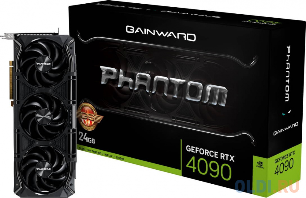 Видеокарта Gainward nVidia GeForce RTX 4090 Phantom GS 24576Mb