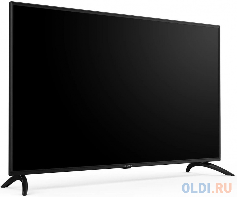 50" Телевизор SunWind SUN-LED50XU400, 4K Ultra HD, черный, СМАРТ ТВ, Яндекс.ТВ