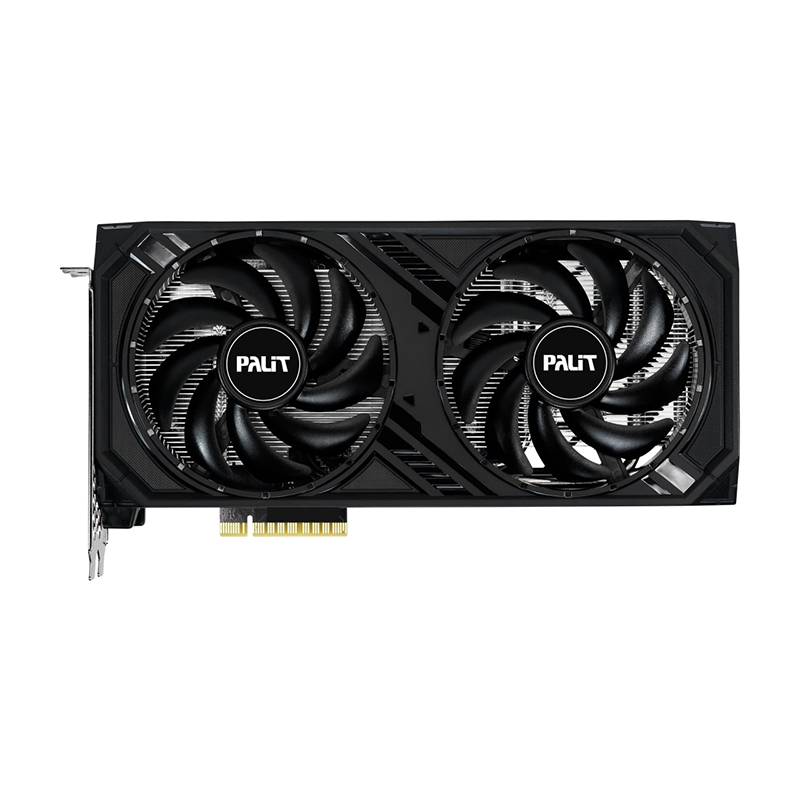 Видеокарта Palit nVidia GeForce RTX 4060 DUAL OC 8G 1830Mhz PCI-E 8192Mb 17000Mhz 128 bit HDMI 3xDP NE64060T19P1-1070D