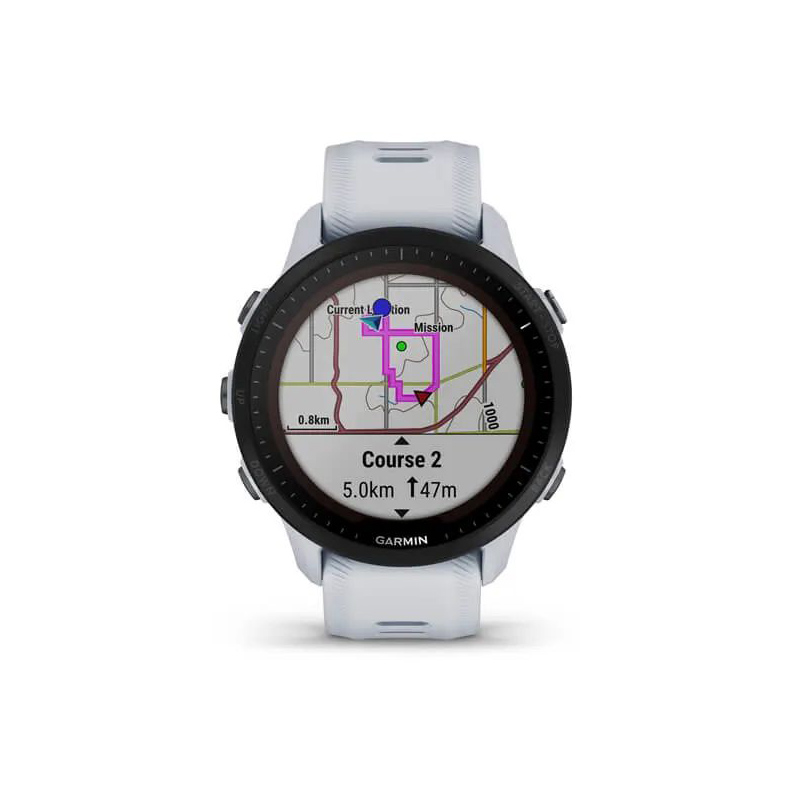 Умные часы Garmin Forerunner 955 Solar Whitestone 010-02638-21