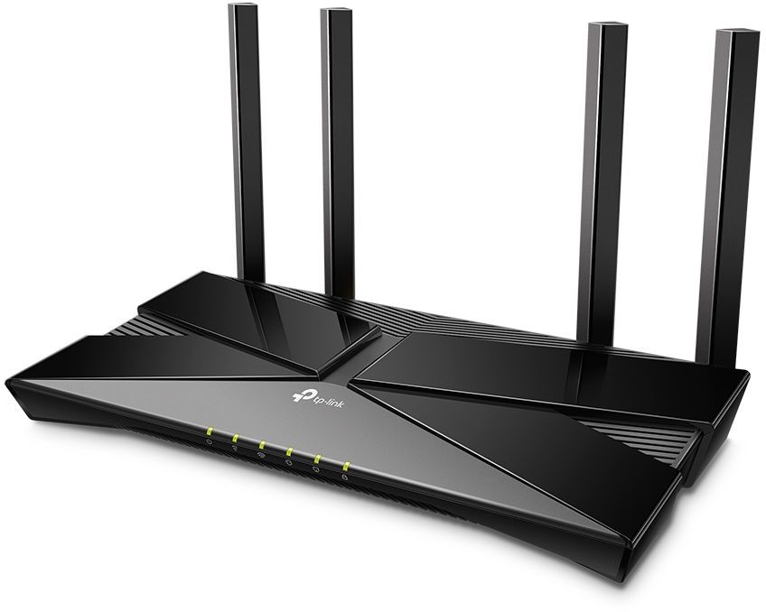 Wi-Fi роутер TP-LINK Archer AX53, 802.11a/b/g/n/ac/ax, 2.4 / 5 ГГц, до 2.4 Гбит/с, LAN 4x1 Гбит/с, WAN 1x1 Гбит/с, внешних антенн: 4