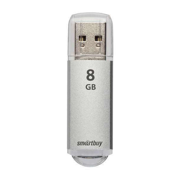 Флешка Smartbuy V-Cut 8Gb Silver SB8GBVC-S