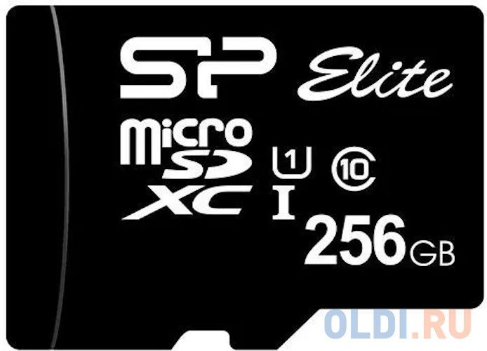 Флеш карта microSDXC 256Gb Class10 Silicon Power SP256GBSTXBV1V20 Elite w/o adapter