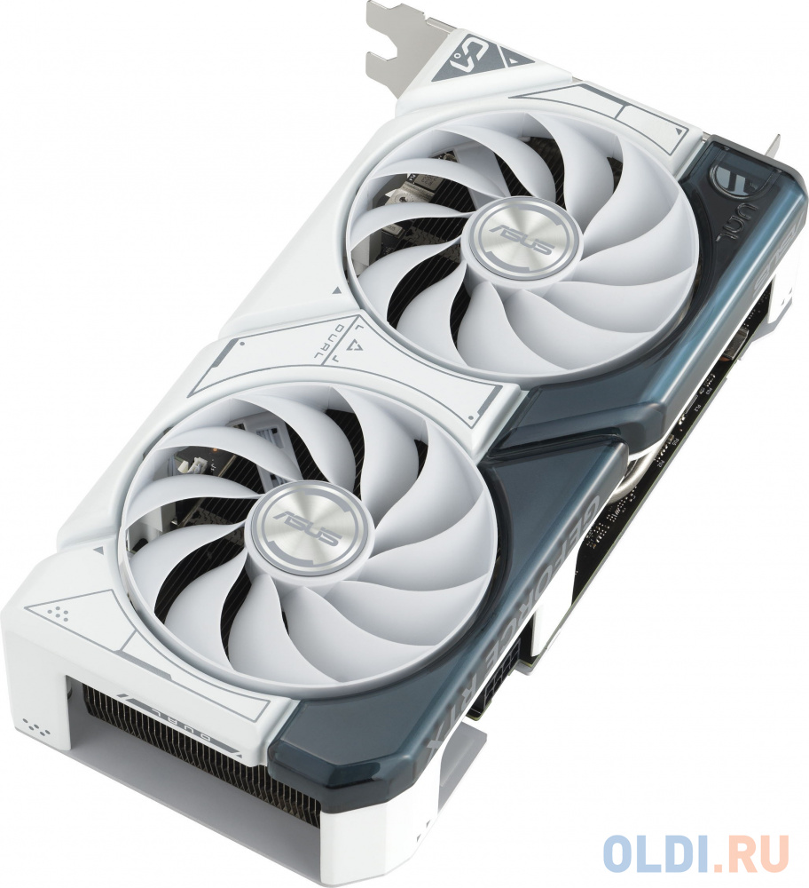 Видеокарта ASUS nVidia GeForce RTX 4060 Ti Dual White OC 8GB 8192Mb