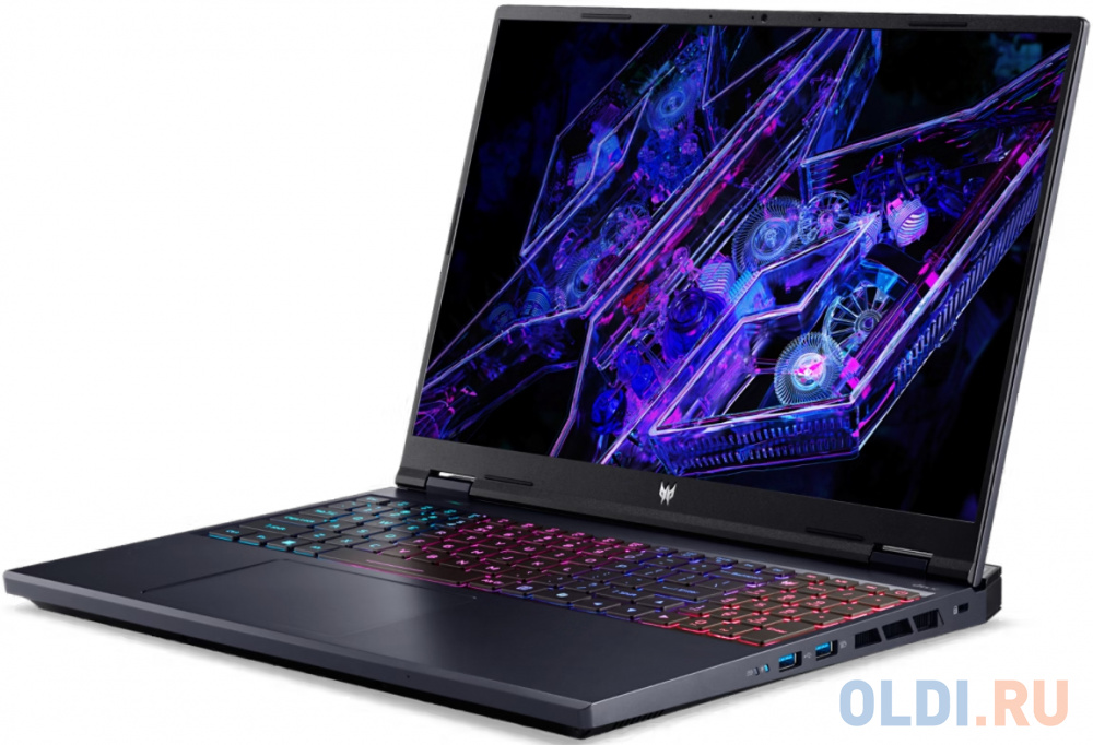 Ноутбук Acer Predator Helios PHN16-72-713V Core i7-14700HX/16GB/SSD1024GB/16.0&quot;/IPS/WQXGA/Win11/Black (NH.QNPCD.002)