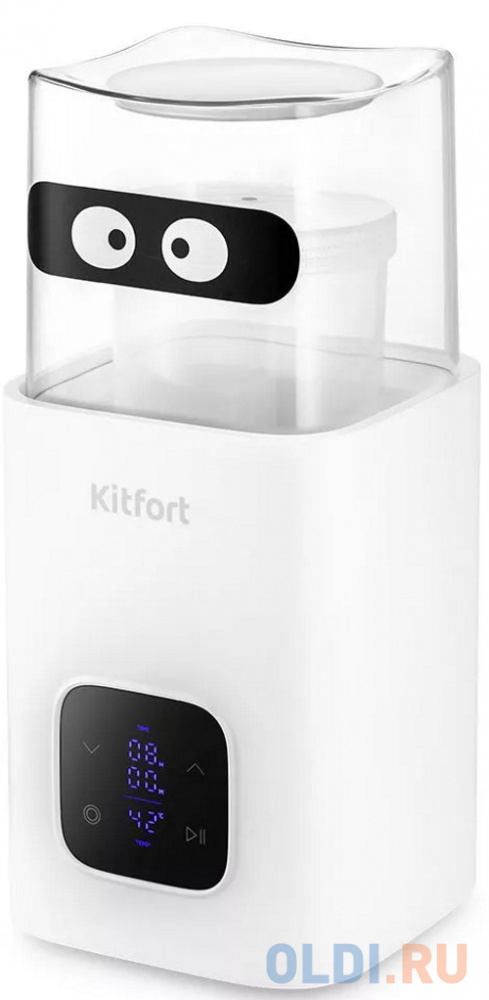 Йогуртница Kitfort КТ-4095 30Вт 1б. 1000мл белый