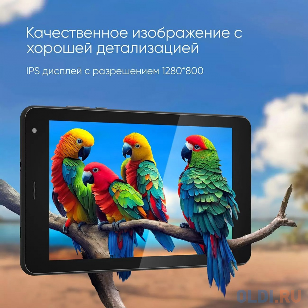 Topdevice Tablet A8, 8" (800x1280) IPS, 2D G+P TP, Android 11 (Go edition), up to 2.0GHz 4-core Unisoc Tiger T310, 2/32GB, 4G, GPS, BT 5.0, WiFi, в Москвe