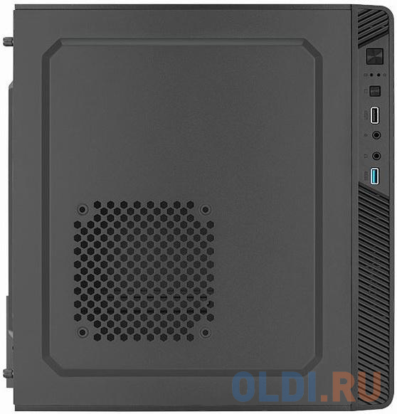 Корпус microATX Aerocool CS-106-S-BK-v1 Без БП чёрный в Москвe