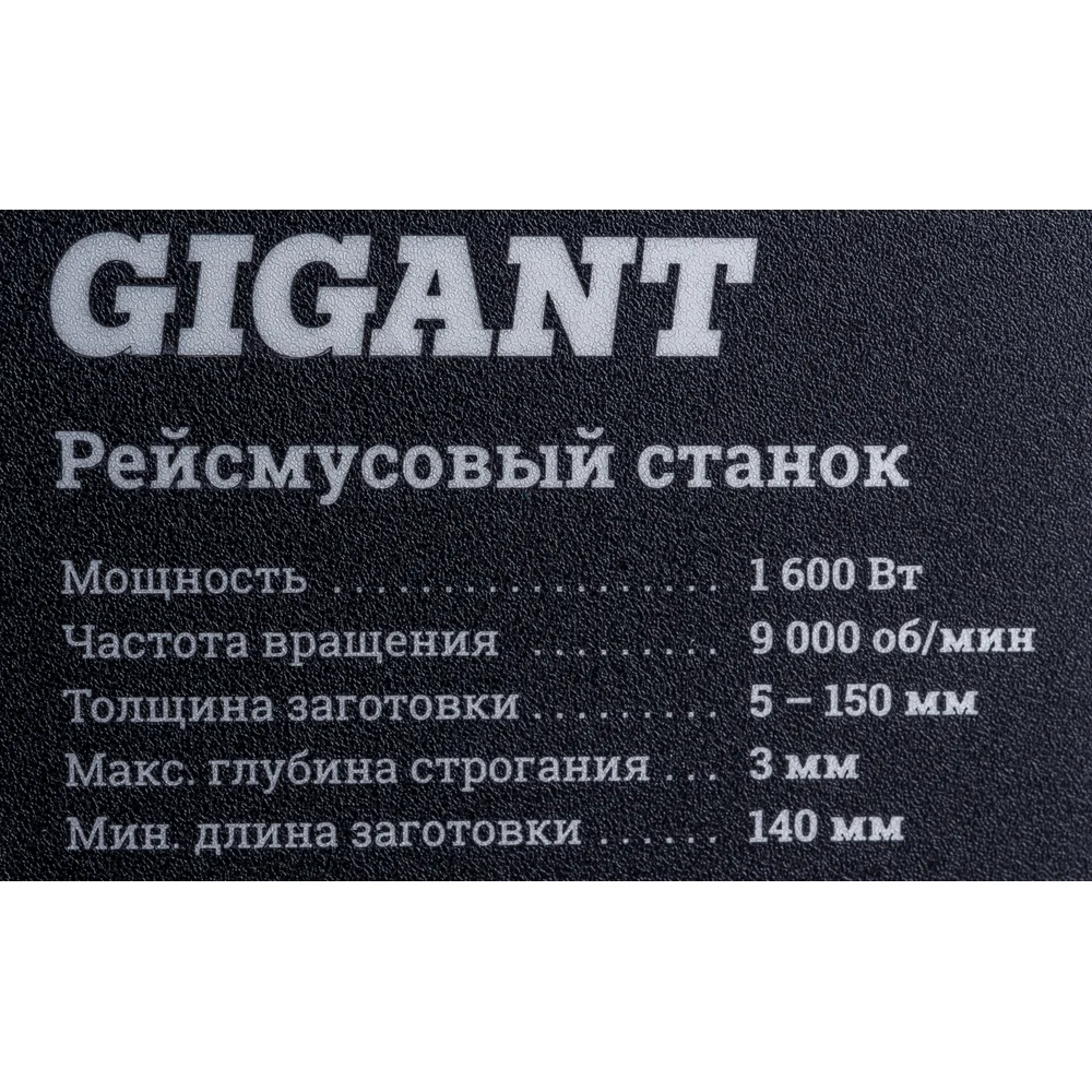 Рейсмусовый станок Gigant