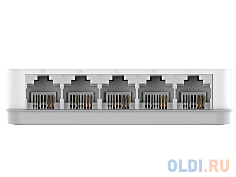 Коммутатор D-Link DES-1005C/A1A Неуправляемый коммутатор с 5 портами 10/100Base-TX и функцией энергосбережения