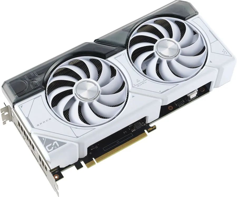 Видеокарта Asus NVIDIA GeForce RTX 4070 12288Mb (DUAL-RTX4070-O12G-WHITE)