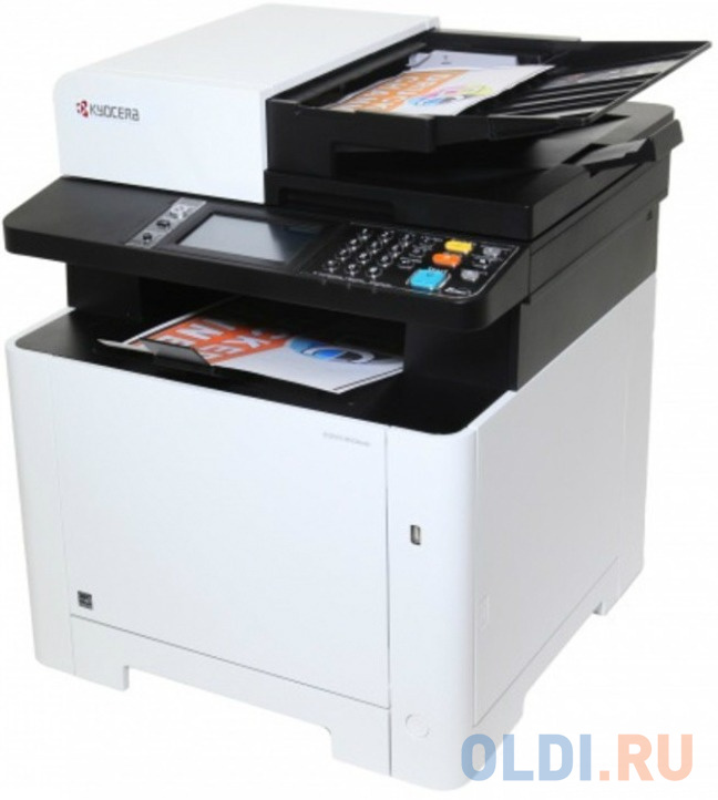 Kyocera ECOSYS M5526cdw, P/C/S/F, цв.лазерный, A4, 26 стр/мин, 1200x1200 dpi, 512 Мб, USB 2.0, Network, Wi-Fi, лоток 250 л., Duplex, автопод., старт.т