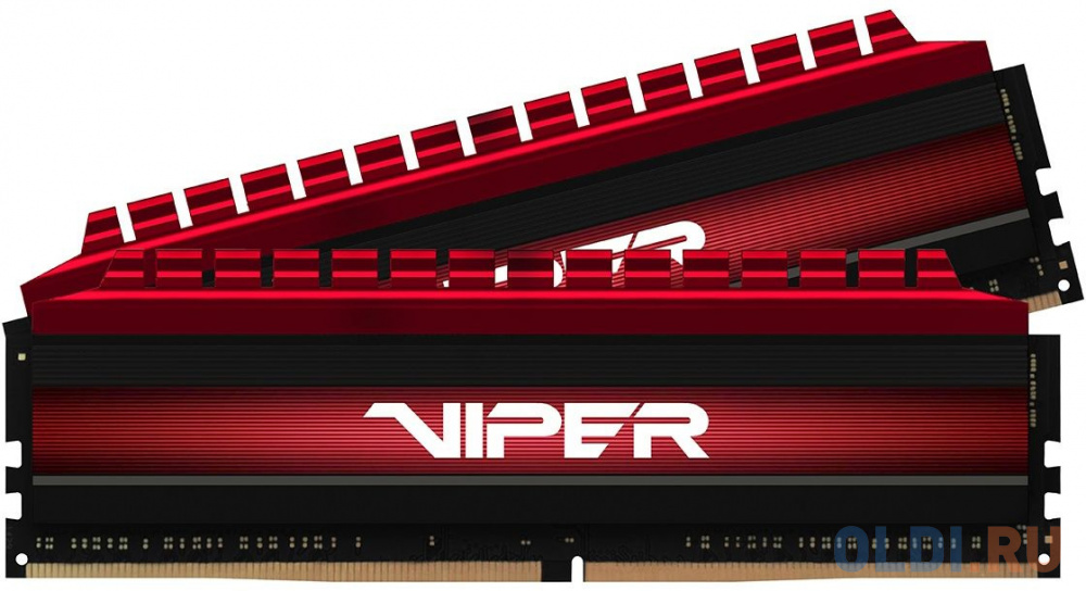 Память DDR4 2x32Gb 3600MHz Patriot PV464G360C8K Viper 4 RTL PC4-28800 CL18 DIMM 288-pin 1.35В с радиатором Ret