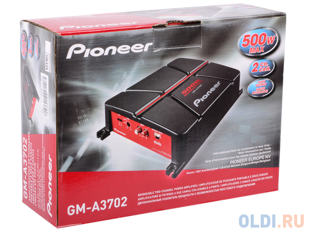 Усилитель звука Pioneer GM-A3702 2-канальный в Москвe