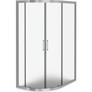 Душевой уголок Good Door Latte R 120x80 матовый Grape, хром матовый (R-120-G-WE)