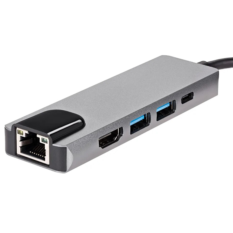 Хаб USB AOpen USB 3.1 Type-C - HDMI / RJ45 / 2XUSB 3.0 ACU435M