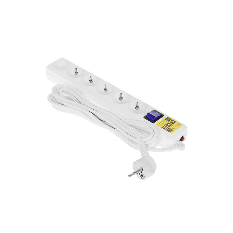 Сетевой фильтр Power Cube 6 Sockets 5m White SPG5-B5М