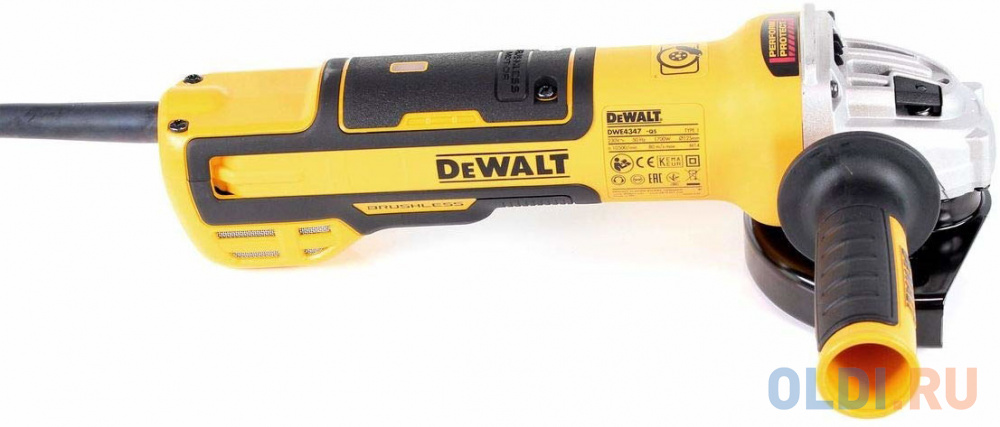 Углошлифовальная машина DeWalt DWE4347-QS 125 мм 1700 Вт