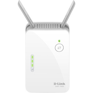 Повторитель беспроводного сигнала D-Link DAP-1620 (DAP-1620/RU/B1A) AC1200 Wi-Fi белый (DAP-1620/RU/B1A) в Москвe