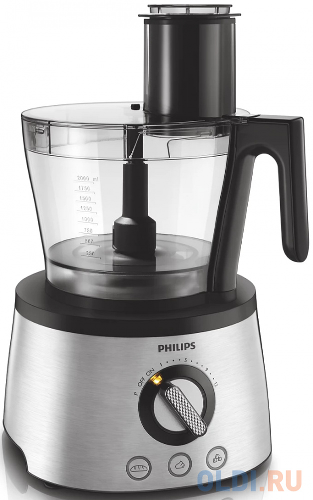 Кухонный комбайн Philips HR7778/00 1300Вт серебристый в Москвe