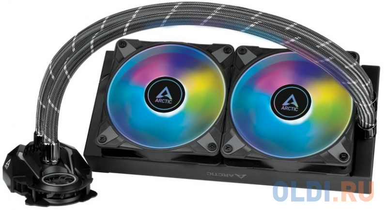 Arctic Liquid Freezer II-240 A-RGB Black  Multi Compatible All-In-One CPU Water Cooler  (ACFRE00093A) в Москвe