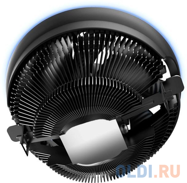 PCCooler E126MB Кулер S775/115X/AM2/2+/AM3/3+/AM4/FM1/FM2/2+ (TDP 92W, вент-р 120мм с PWM, Blue LED FAN, 1000-1800RPM, 26.5dBa) Retail Color Box {48}