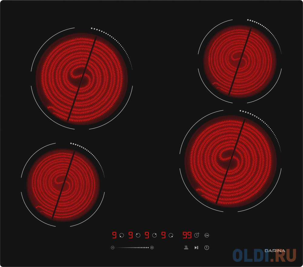 Варочная поверхность Darina 6Р Е 323 B черный