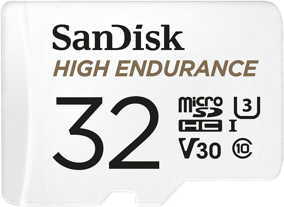 Карта памяти SanDisk 32Gb MicroSD High Endurance + adapter SD (SDSQQNR-032G-GN6IA)
