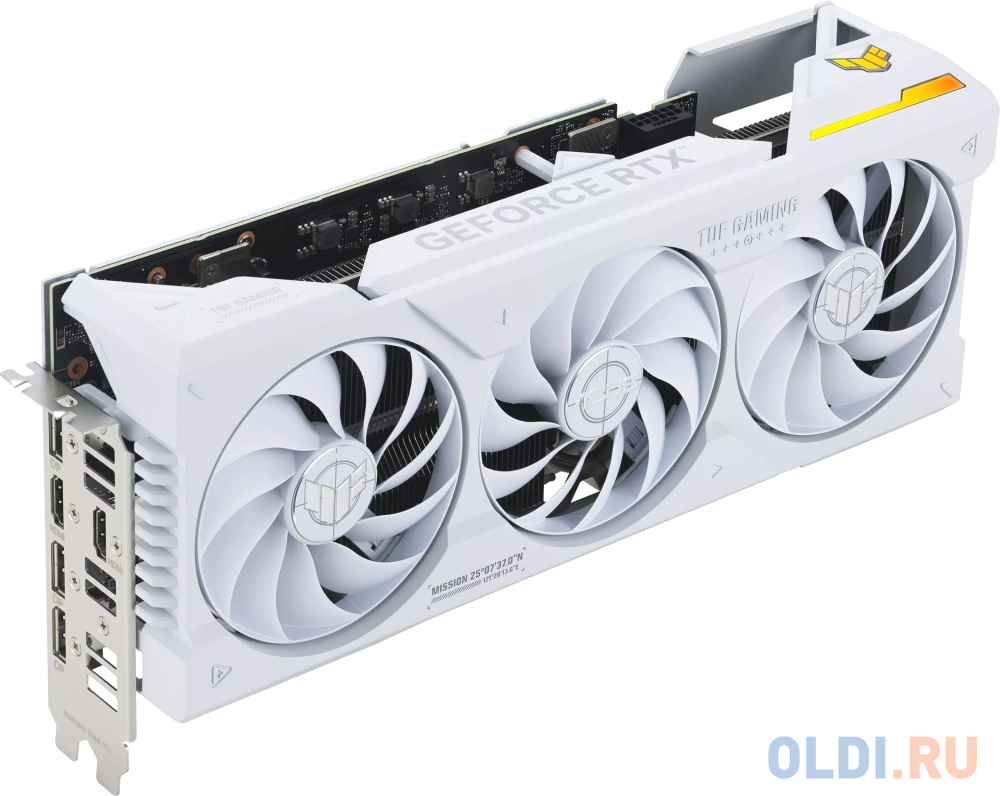 ASUS TUF-RTX4070TI-O12G-WHITE-GAMING//RTX4070TI  HDMI*2 DP*3 12G D6X; 90YV0IJ2-M0NA00