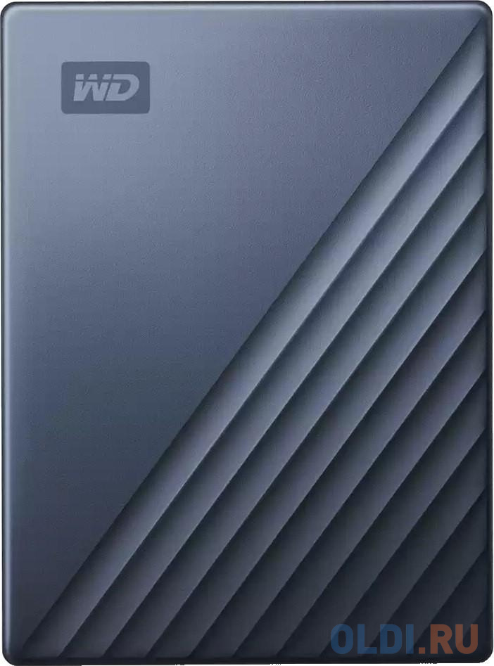 Внешний жесткий диск 2.5" 2 Tb USB Type-C Western Digital My Passport Ultra синий