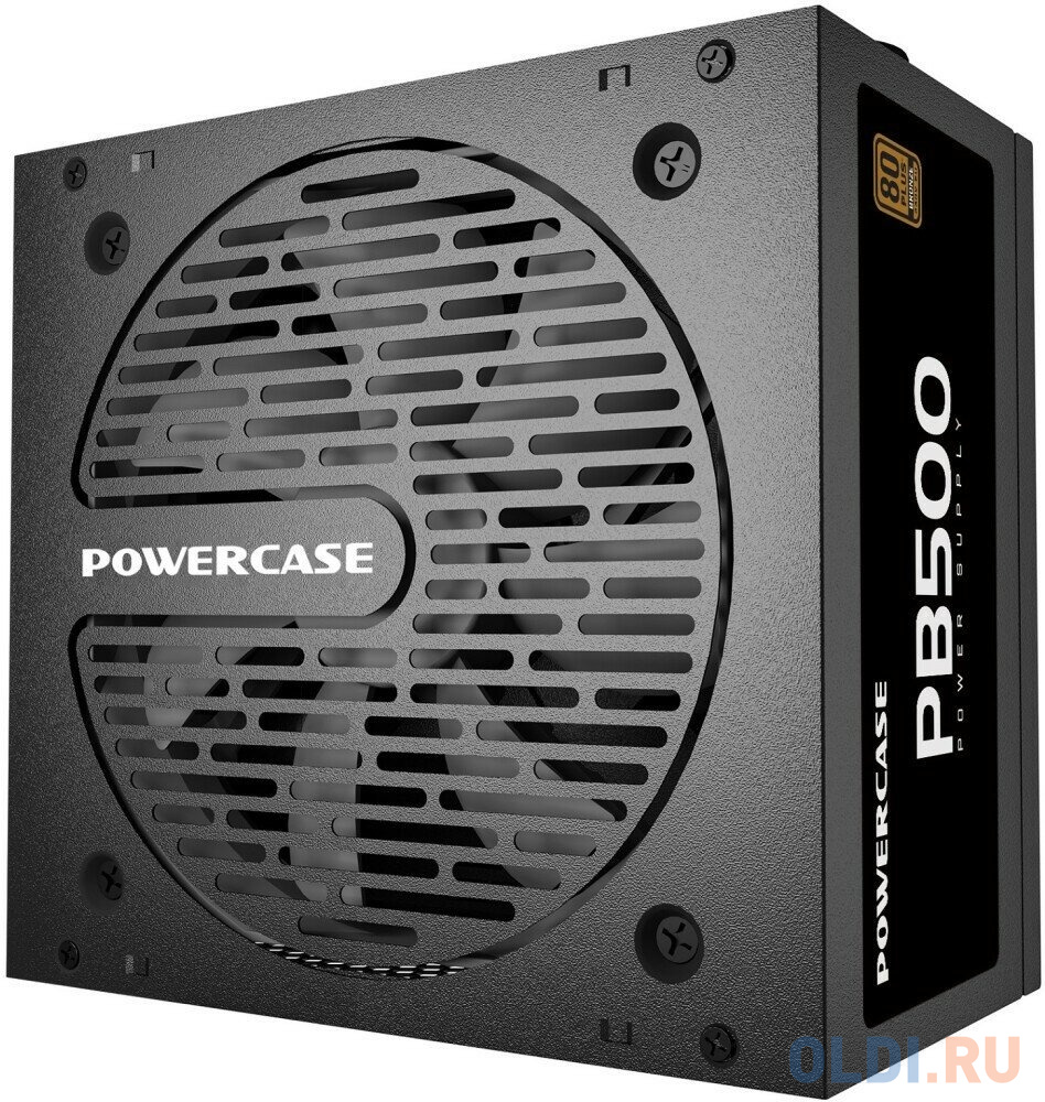 Powercase PB500 (80 Plus Bronze, ATX 2.31, 500W, APFC, DC-DC, 120mm Fan) / PS-500B-DC