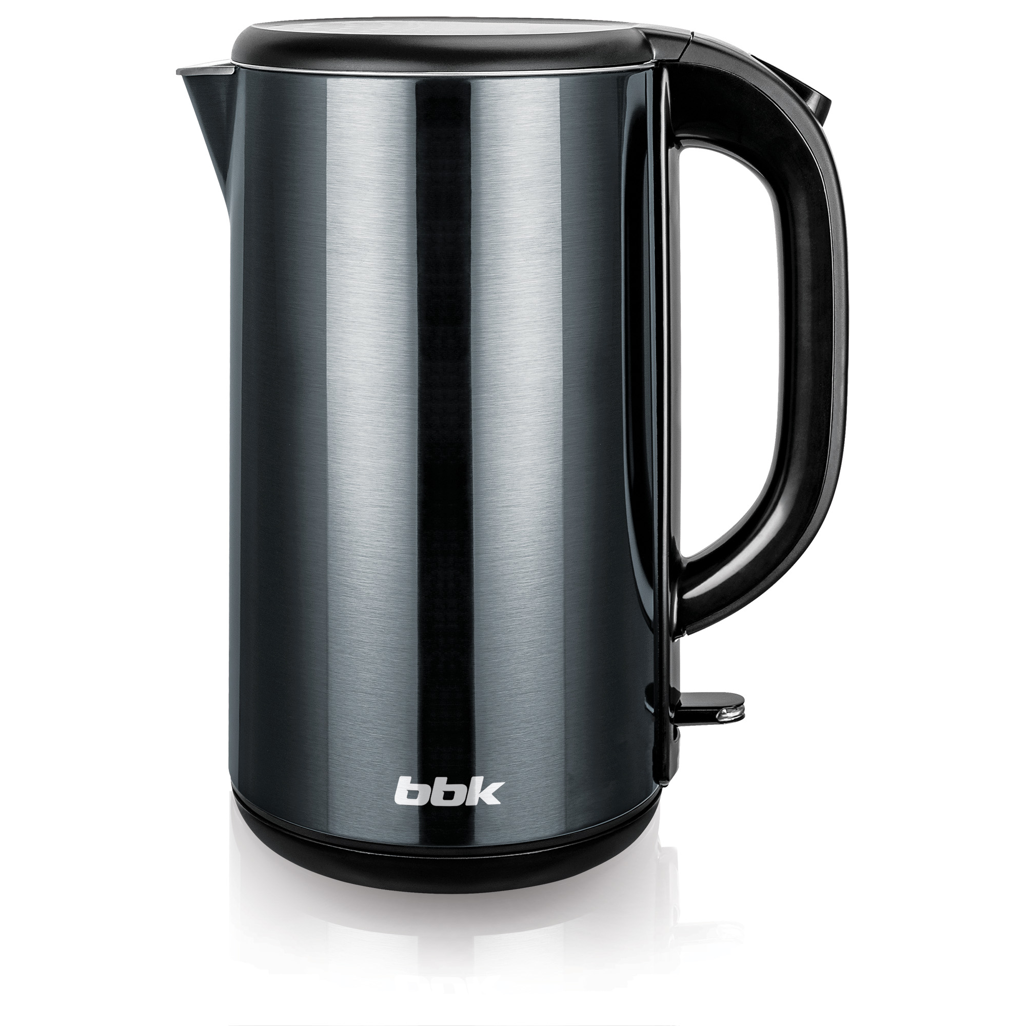 Чайник BBK EK1818 1.7л. 2.2 кВт, нержавеющая сталь/пластик, графит