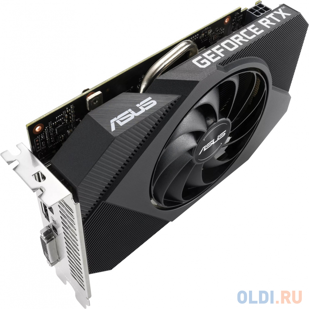 Видеокарта Asus PCI-E 4.0 PH-RTX3050-8G-V2 NVIDIA GeForce RTX 3050 8192Mb 128 GDDR6 1777/14000 HDMIx1 DPx3 HDCP Ret