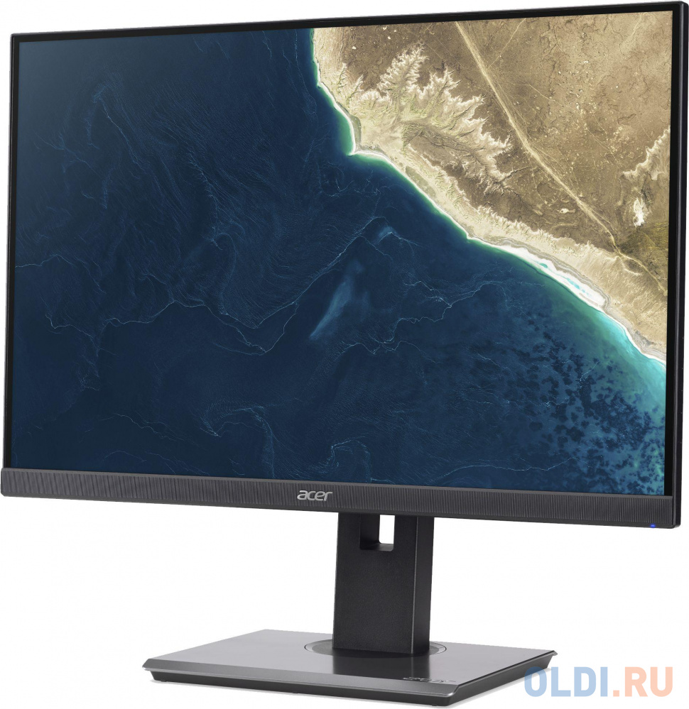 Монитор Acer 24" B247Wbmiprzxv черный IPS LED 4ms 16:10 HDMI M/M матовая HAS Piv 1000:1 300cd 178гр/178гр 1920x1200 75Hz VGA DP WU USB 6.2кг