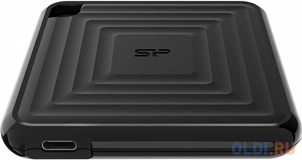 Внешний SSD диск — 240 Gb USB 3.2 Gen 2 Silicon Power PC60 черный