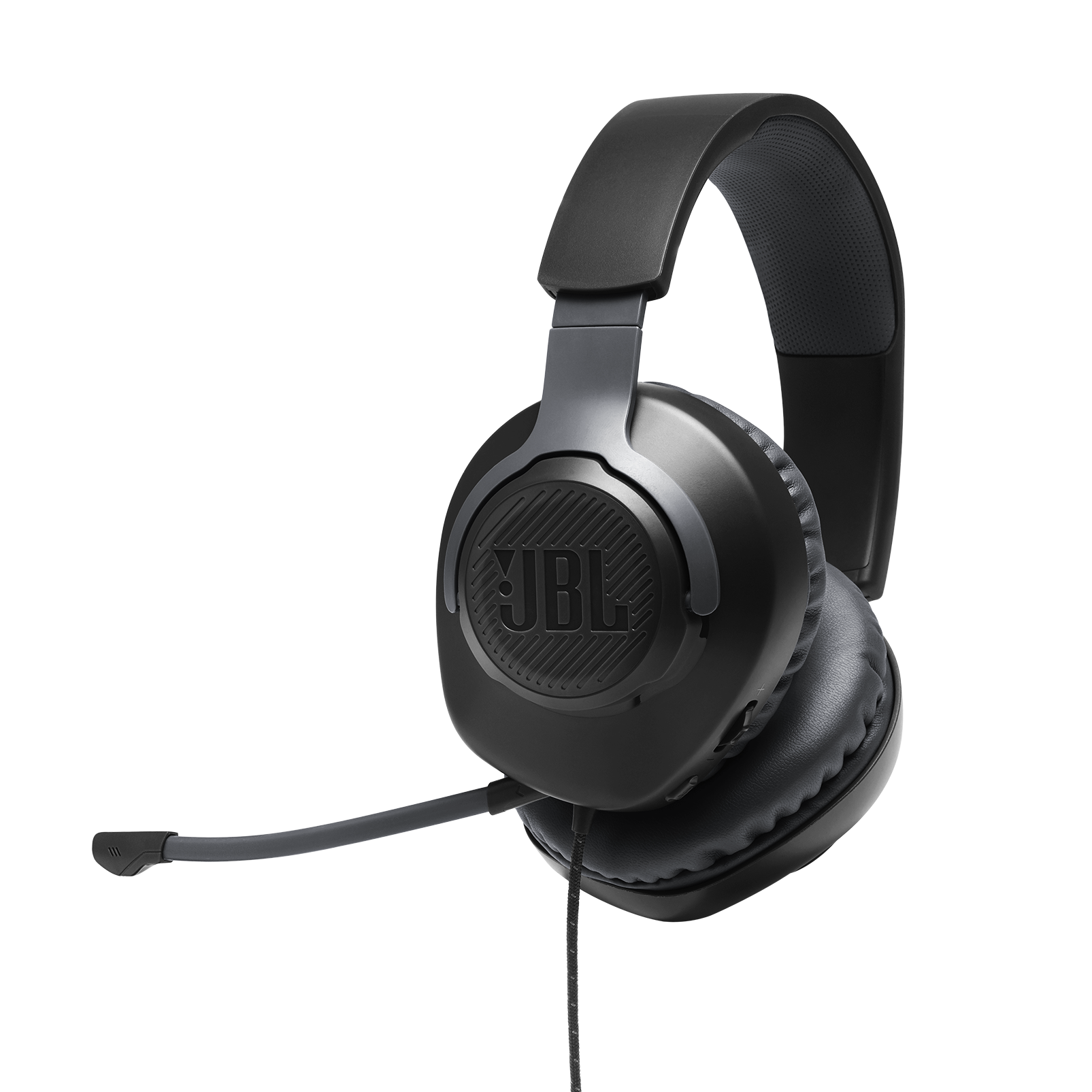 Проводная гарнитура JBL QUANTUM 100, Jack 3.5mm, черный (JBLQUANTUMTWSBLKCN) в Москвe