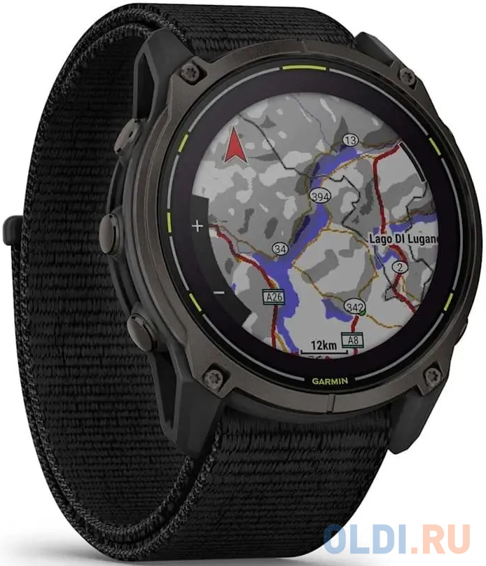 Смарт-часы Garmin Enduro 3 карбоново-серый, черный 51мм