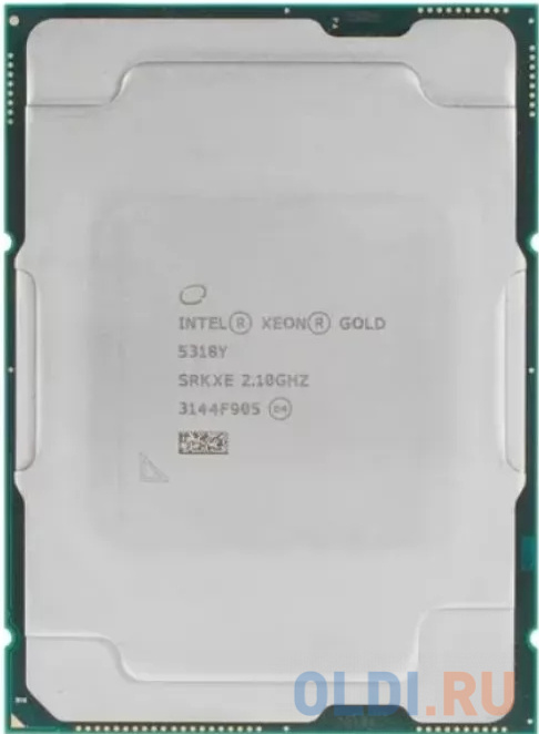 Xeon® Gold 5318Y 24 Cores, 48 Threads, 2.1/3.4GHz, 36M, DDR4-2933, 2S, Intel SST/PP, 165W OEM