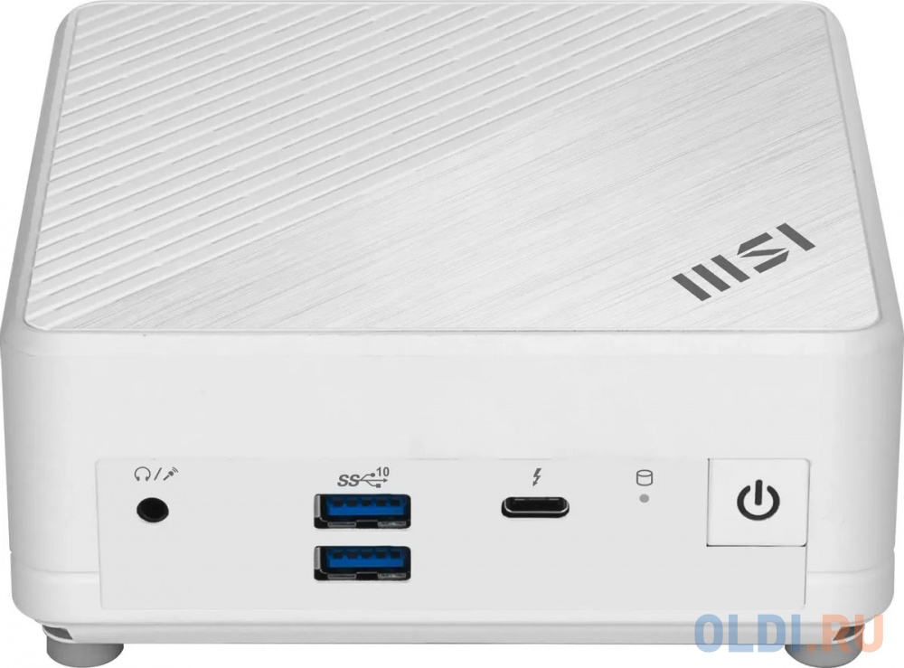 Неттоп MSI Cubi 5 12M-045XRU i5 1235U (1.3) 8Gb SSD512Gb Iris Xe noOS 2xGbitEth WiFi BT 65W белый (9S6-B0A812-220)