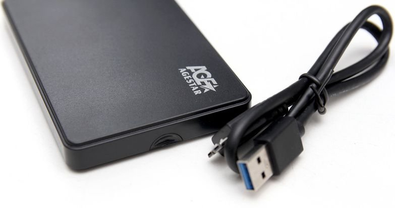 Внешний корпус для HDD/SSD 2.5" AgeStar 3UB2P2 чёрный (3UB2P2 (BLACK))