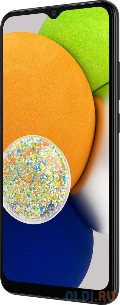 Смартфон Samsung SM-A035F Galaxy A03 32Gb 3Gb черный моноблок 3G 4G 2Sim 6.5" 720x1600 Android 10 48Mpix 802.11 b/g/n GPS GSM900/1800 GSM1900 Tou