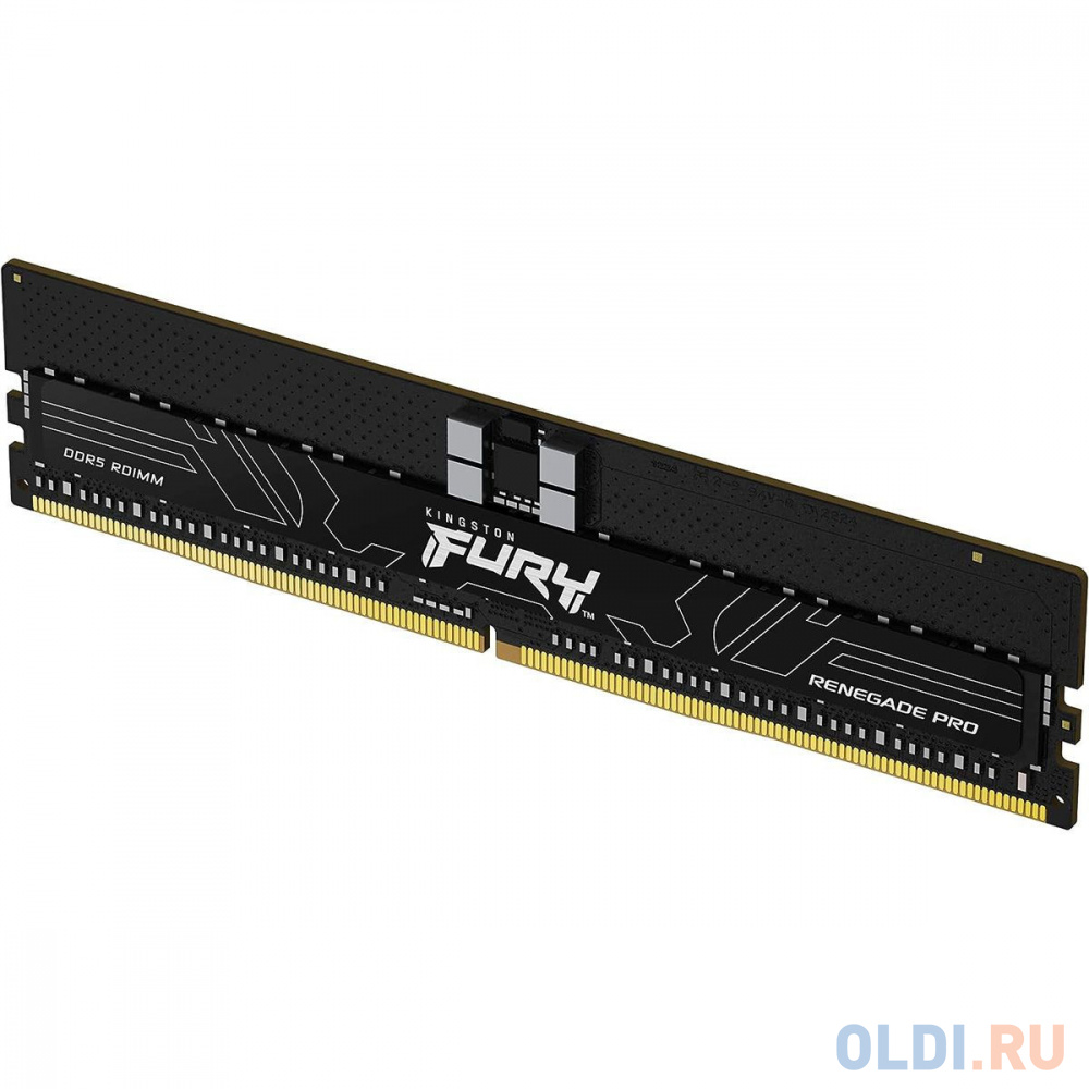 Модуль памяти Kingston 16GB DDR5 5600 FURY Renegade Pro RDIMM Black EXPO ECC Registered DIMM (Single Module) 1RX8 28-34-34 1.35V 288-pin 16Gbit